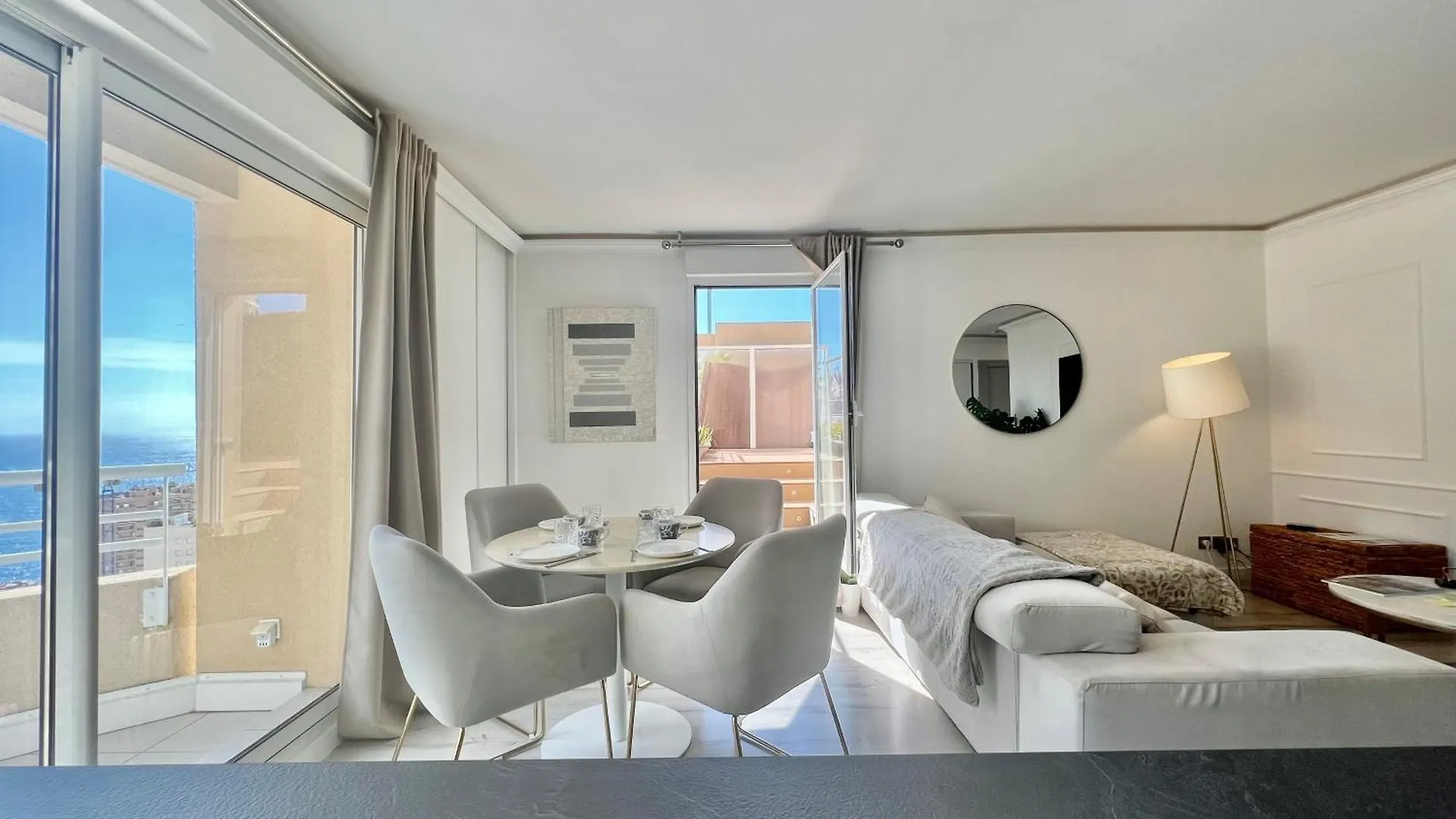 Penthouse Mc & Sea View -Parking Villa Beausoleil France